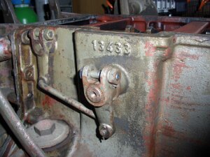 Hürlimann D100S 20080624 Getriebe Achse